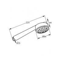 Para dus Kludi, Zenta, 1S, crom