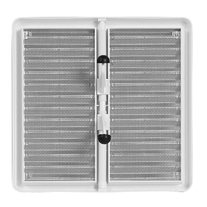 Rama aerisire Haco, cu obloane reglabile, 175 x 175, alb