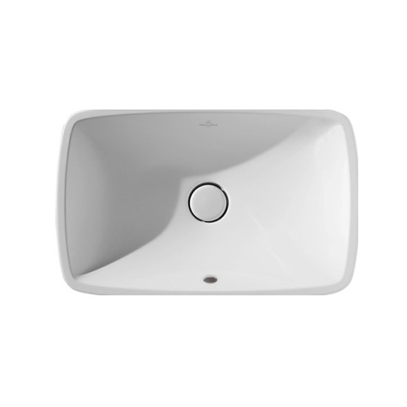 Lavoar pe blat Villeroy & Boch, Loop & Friends , 59cm, alb