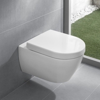 Capac WC Villeroy & Boch, Subway 2.0, soft close, alb