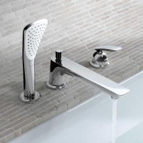 Baterie cada-dus Kludi, Balance, crom