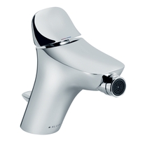 Baterie bideu Kludi, Amba, cu ventil, crom