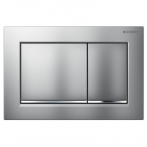 Clapeta cu actionare dubla Geberit, Omega30, cromat mat