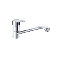 Baterie de bucatarie Kludi, D-Vise, pipa mobila, crom