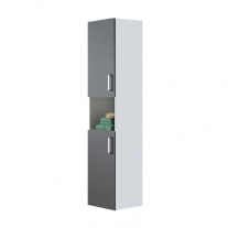 EVELIN, E 1702 GRAY/ANT, DULAP INALT SUSPENDAT CU 2 USI, H=170CM, 574070