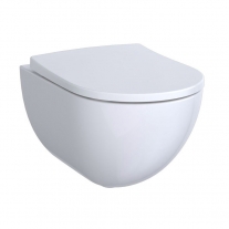 Vas WC suspendat Geberit, Acanto, rimfree, alb