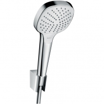 Set para si suport dus Hansgrohe, Croma Select E Vario, furtun 160 cm,crom