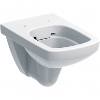 Vas WC suspendat Geberit, Selnova Square, rimfree, alb 