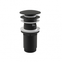 VENTIL CLICK-CLACK, NEGRU, CU DOP MARE, PT LAVOAR CU PREAPLIN, A392BLACK