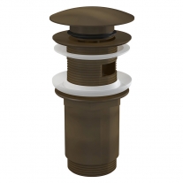 VENTIL PENTRU LAVOAR, BRONZ ANTIC, CU PREAPLIN, CLICK-CLACK SI DOP MARE, A392ANTIC