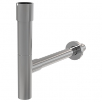 Sifon de lavoar, AlcaPlast, metalic, DN32, crom