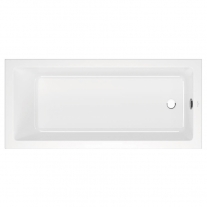 Cada dreptunghiulara Villeroy & Boch, Targa Plus Solo, 160 x 70 cm, alb alpin