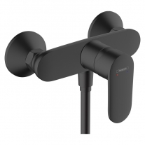 Baterie dus, Hansgrohe, Vernis Blend, negru mat