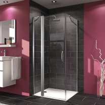 Perete lateral fix, Huppe, X1B, pentru cabina de dus, 90 x 200 cm