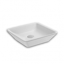 Lavoar pe blat Hatria, Happy Hour 11:00 S, fara preaplin, slim, alb