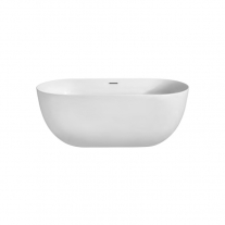 Cada freestanding Hatria, Tiberis, cu instalatie, alb