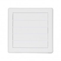 Rama de aerisire Haco, gravitationala, 17,5 x 17,5 cm, alb