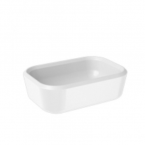 Lavoar pe blat Hatria, Pencil, dreptunghiular, alb, 55x38 cm