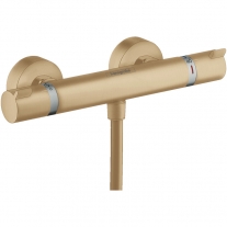 Baterie dus termostatata, Hansgrohe, Ecostat Comfort, bronz periat
