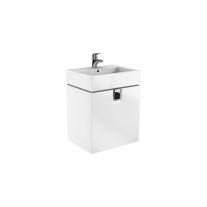Mobilier suspendat, Kolo, Twins, pentru lavoar, 60 cm, alb
