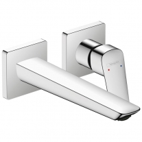 Baterie lavoar cu ventil, Hansgrohe, Logis Fine, crom