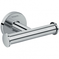 Cuier dublu Hansgrohe, Logis Universal, crom