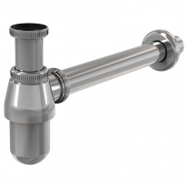 Sifon pentru lavoar, Alcadrain, DN32, crom