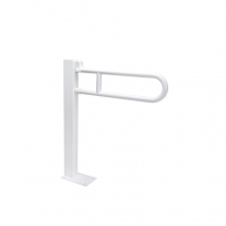 BARA DE SIGURANTA STATIVA RABATABILA, ALB, 850-B