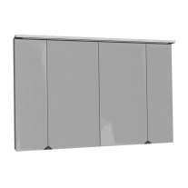 TARA TO 110, ALB MAT, DULAP CU OGLINDA, CU ILUMINARE LED INTEGRATA, 110CM, 507460