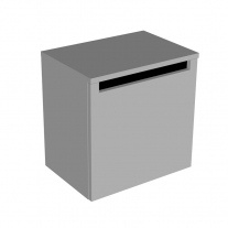 VITTORIA, OV 45 BEIGE, MOBILIER CU 1 USA, 45X45x32.5CM, 547120