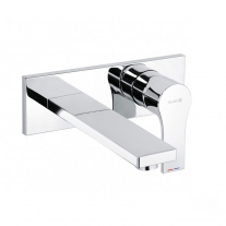 Baterie lavoar, Kludi, Zenta SL, montaj pe perete, pipa 180 mm, crom