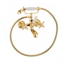 ADLON, AUR, BATERIE CADA DUS DN15, MONTAJ PE PERETE, CU SET DE DUS, 514414520