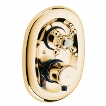 ADLON, AUR PLACAT, BATERIE INCASTRATA TERMOSTATATA ALAMA, 517204520