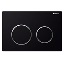 Clapeta cu actionare dubla Geberit, Omega20, cromat lucios negru