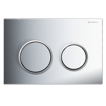 Clapeta cu actionare dubla Geberit, Omega20, cromat lucios