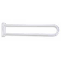 Maner dublu Ferro, Novatore Help, rabatabil, lungime 83 cm, alb