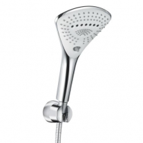 Set dus Kludi, Fizz, cu suport, crom - alb